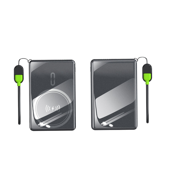 Portable power bank with wireless charging option and high-speed technology Bowlift