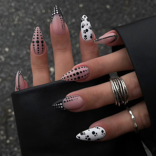 Artistic Pointed Nail Enhancements Bowlift