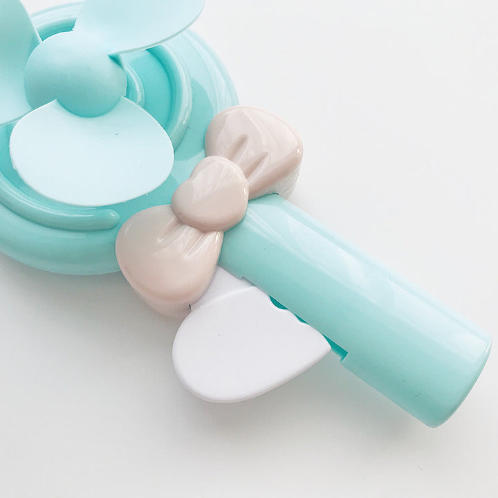 Ladies Portable Handheld Fan in Candy Design Bowlift