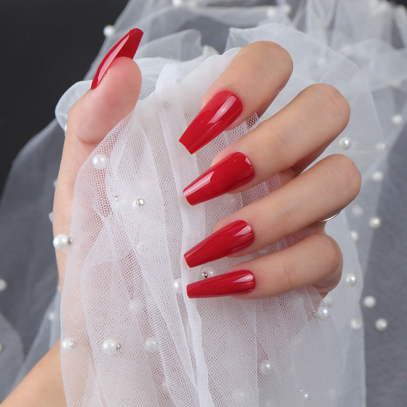 Premium Stiletto Shape Press-On Nails Bowlift