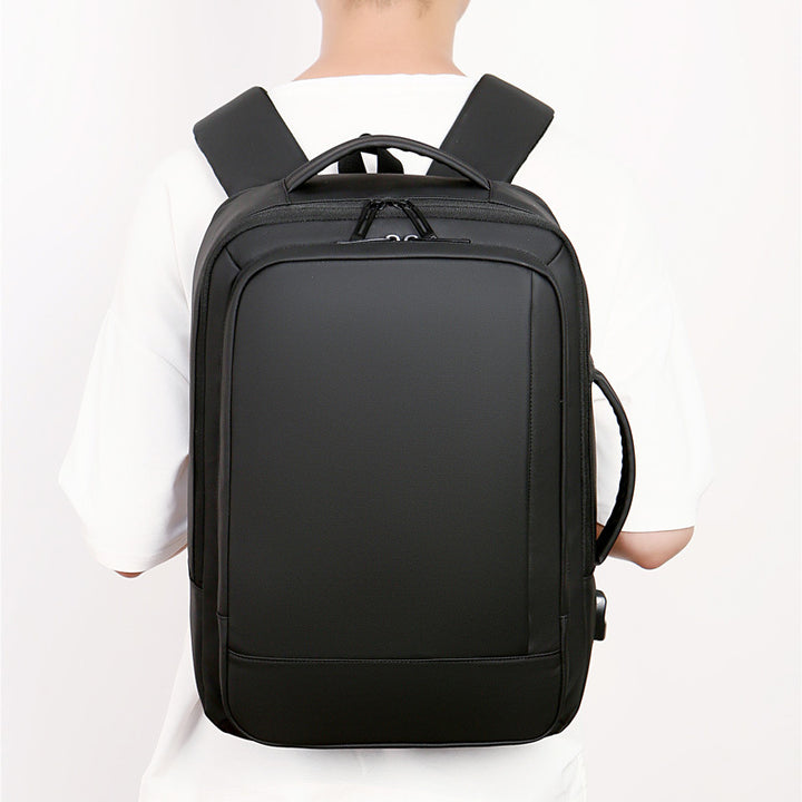 Elegant business backpack with intelligent storage and protective laptop compartment Bowlift