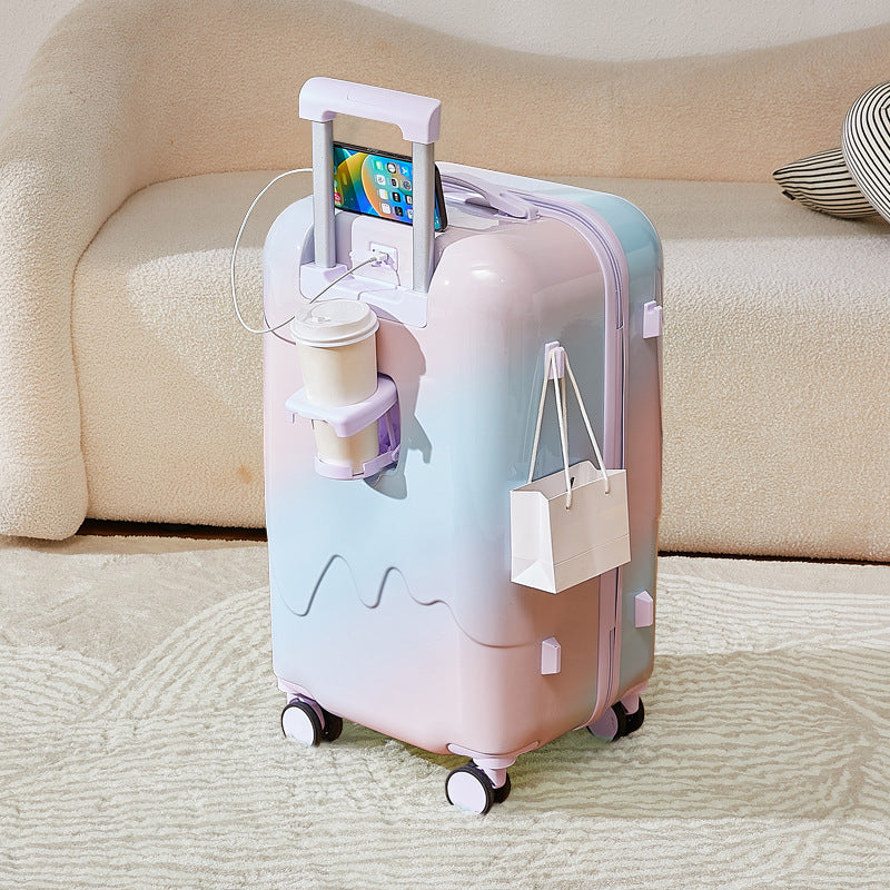 Smart Travel Spinner Luggage Bowlift