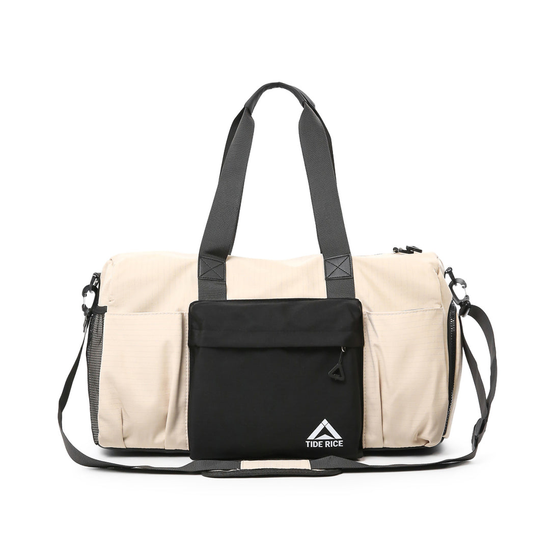 Sporty Travel Bag with Multifunctional Outer Pockets Bowlift