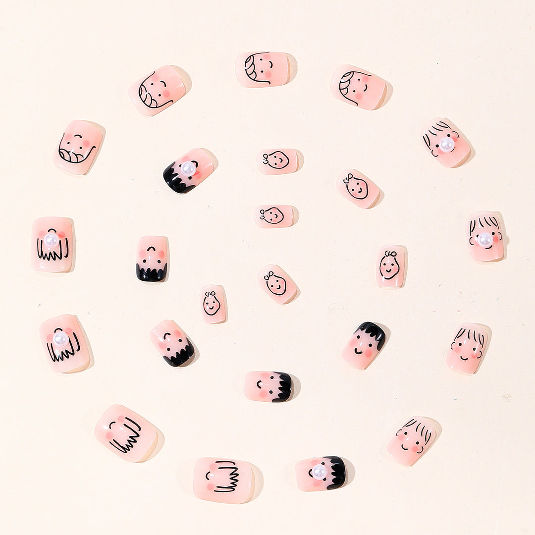 Whimsical Character Nail Art Bowlift