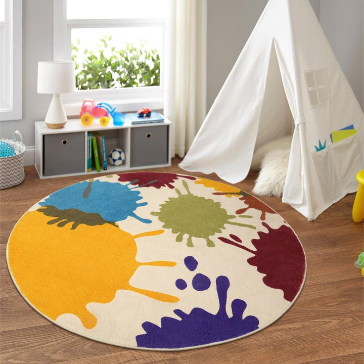 Colorful Playful Area Rug