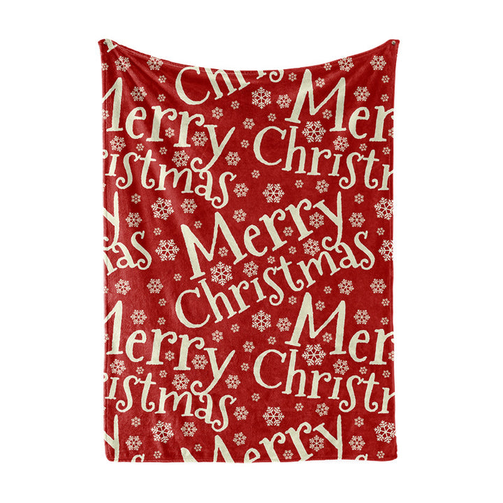 Women's Christmas blanket with festive design Bowlift
