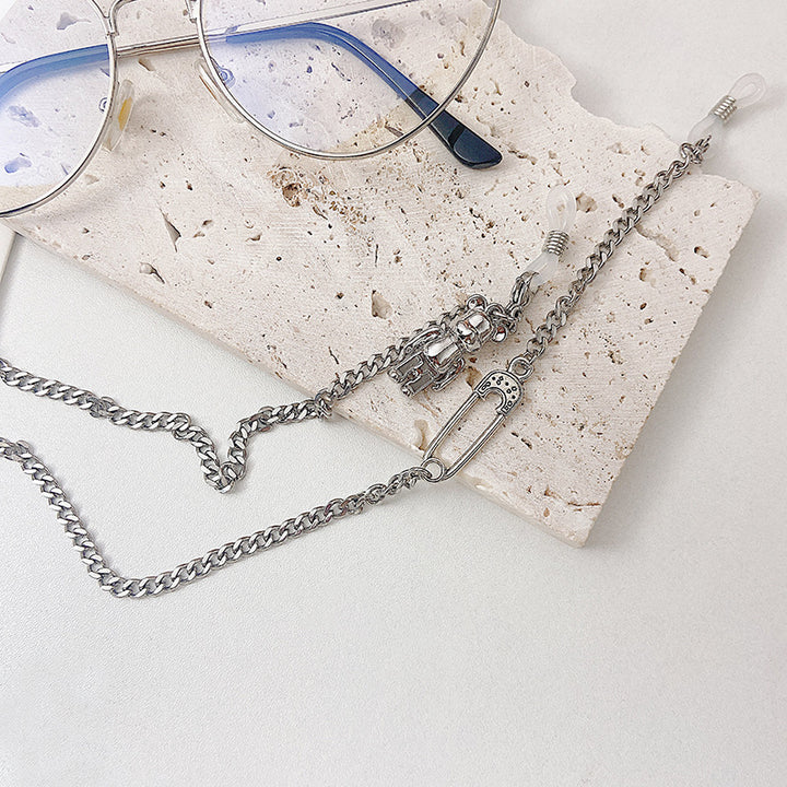 Fashionable Glasses Holder Chain Made of High-Quality Stainless Steel Bowlift