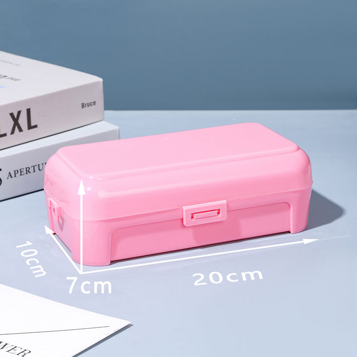 Clear Multi-Compartment Organizer Box Bowlift