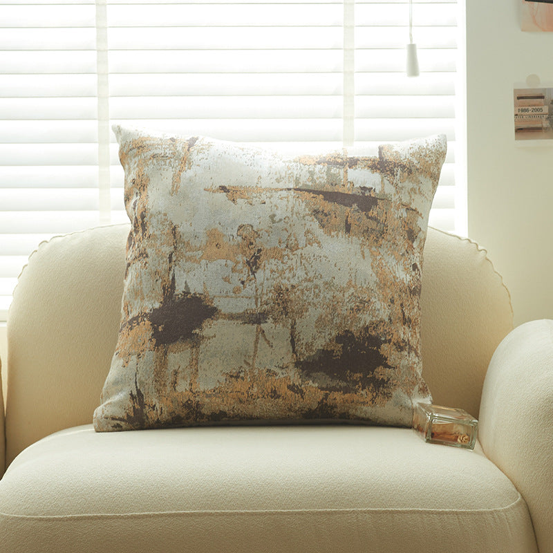 Textured Fuzzy Decorative Pillow
