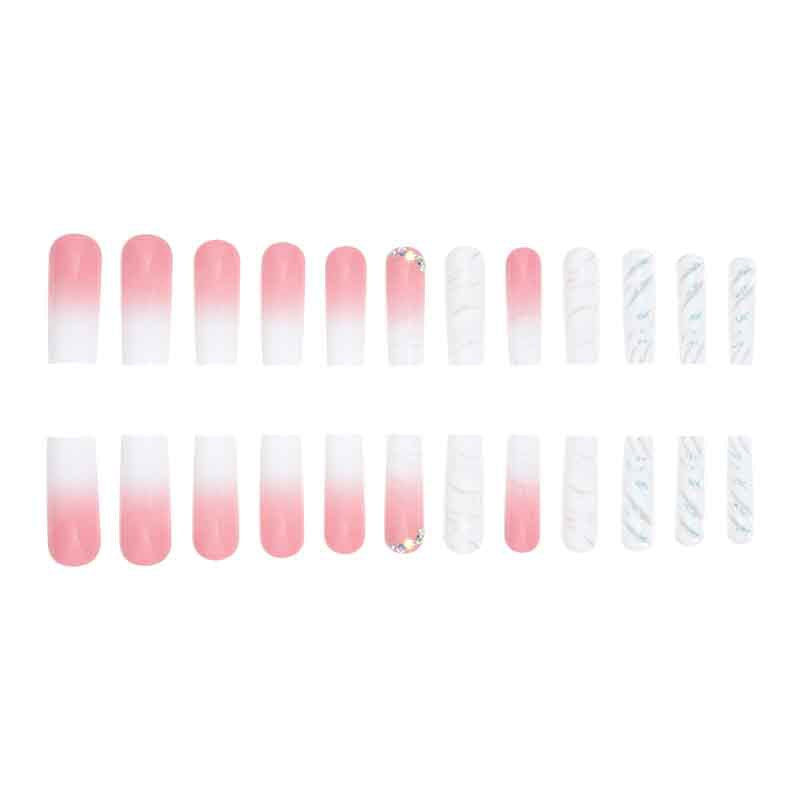 Premium Acrylic Square Press-On Nails Bowlift