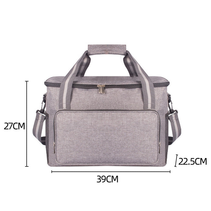 Women's multifunctional cooler bag with additional side pocket Bowlift