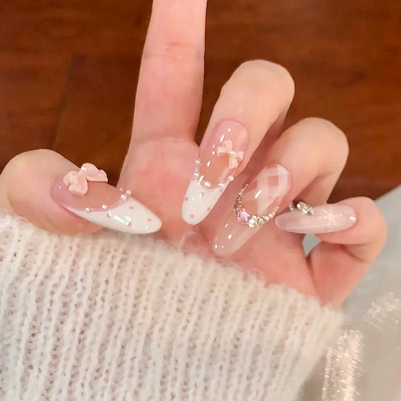 Decorative Press-On Nail Art Set Bowlift