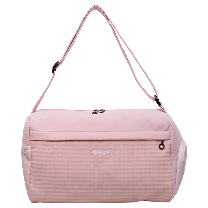 Sporty Travel Bag with Adjustable Shoulder Strap Bowlift