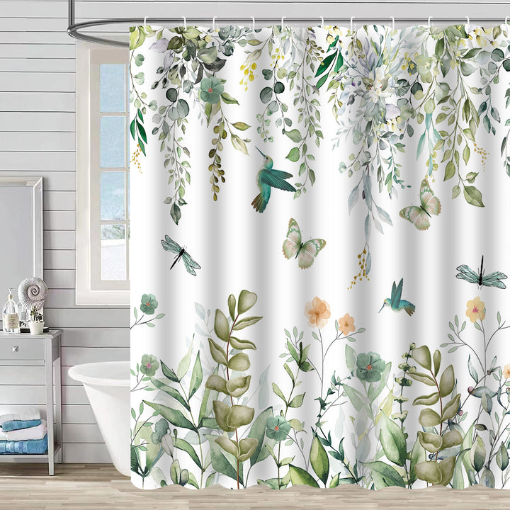 Nature-Inspired Shower Curtain Bowlift