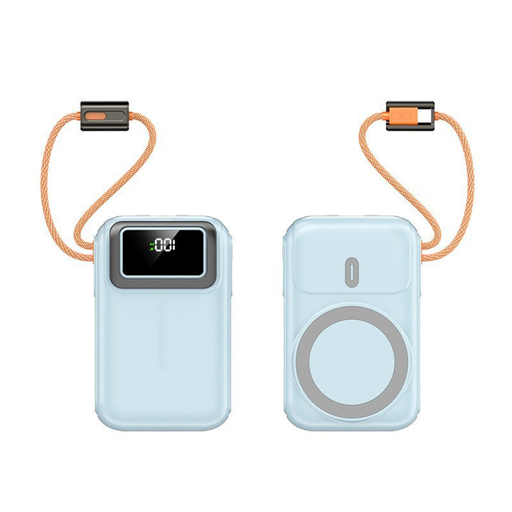 Portable power bank with digital display Bowlift