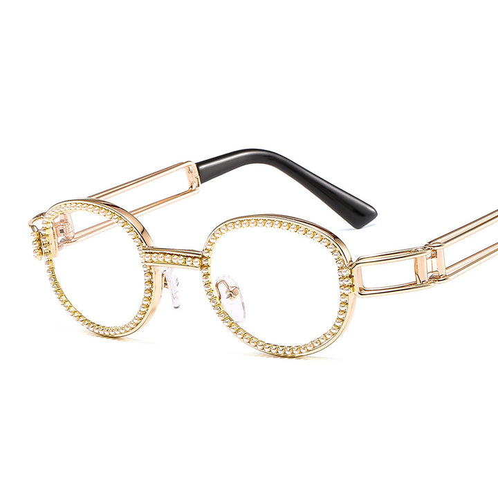 Women's feminine designer sunglasses with extravagant frame Bowlift