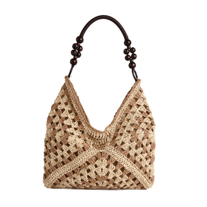 WoChic Boho Crochet Handbag Bowlift