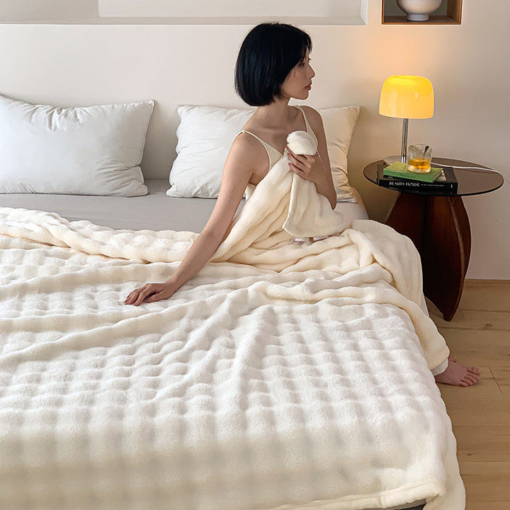 Women’s Plush Blanket with Cozy Comfort Bowlift