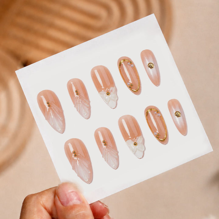 Decorative Premium Press-On Nail Art Set Bowlift 1788495927