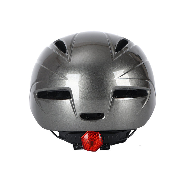 Cycling Helmet with Built-in Visor Bowlift