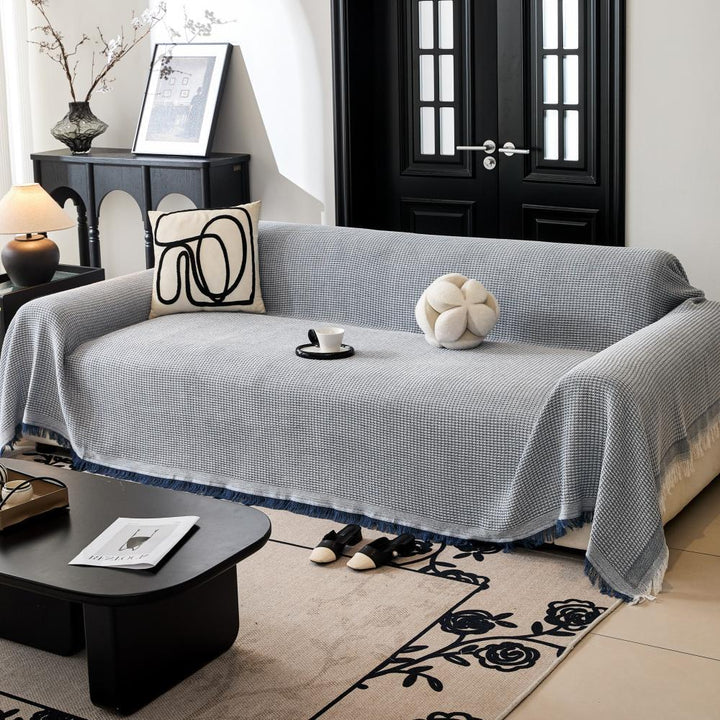 Soft Woven Sofa Throw Blanket
