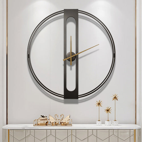 BowLift | Nordic Large Silence Wall Clock for Living Space 20 Inch