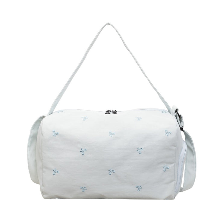 Stylish Embroidered Sports Duffle Bag