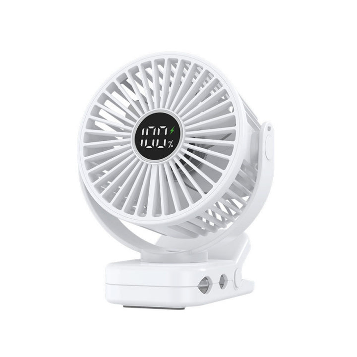 Women's portable high-performance fan with digital display Bowlift