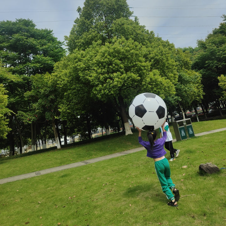 Unisex Inflatable Football Game Ball with Large Diameter Bowlift