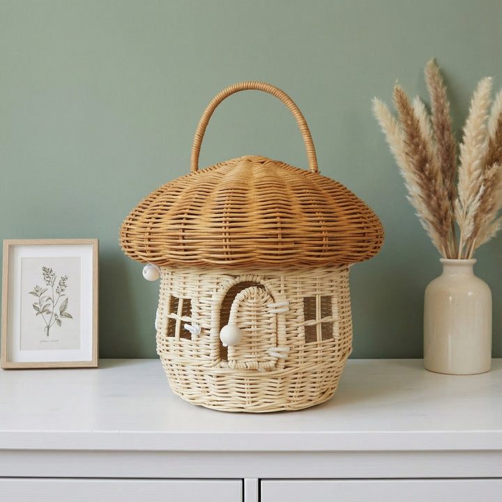 House-shaped storage basket Bowlift