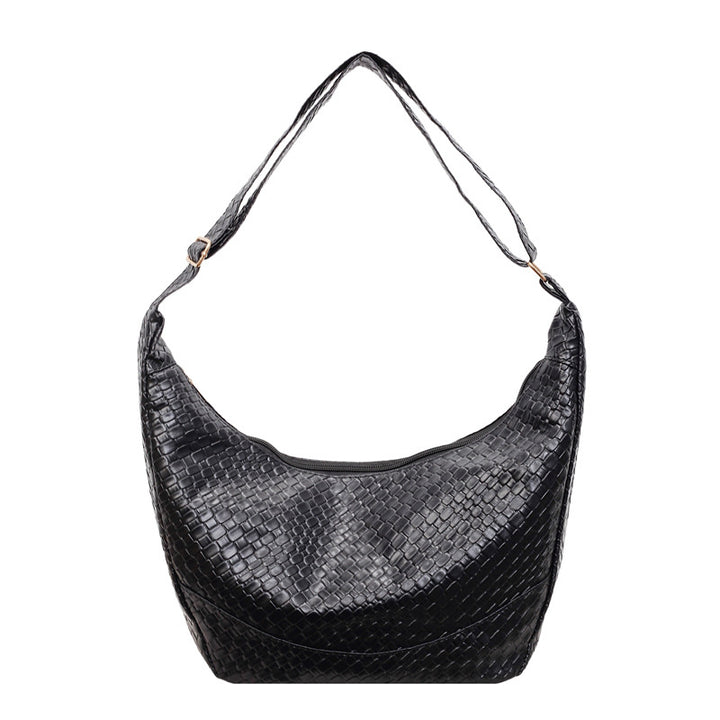 WoWoven Textured Hobo Handbag Bowlift