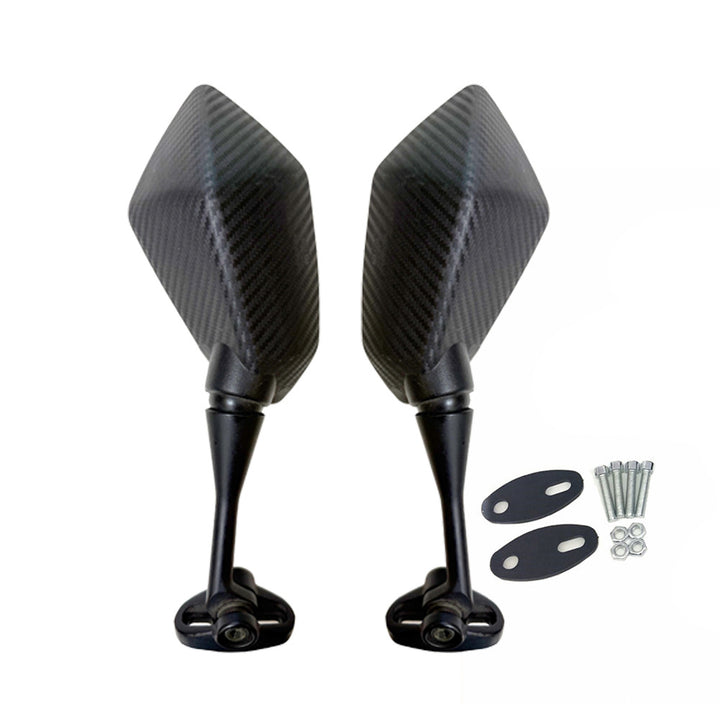 Sporty Motorcycle Rearview Mirror Bowlift