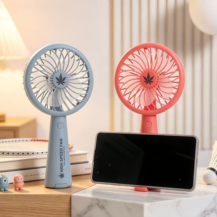 Women's Portable Hand Fan with High Air Circulation Bowlift