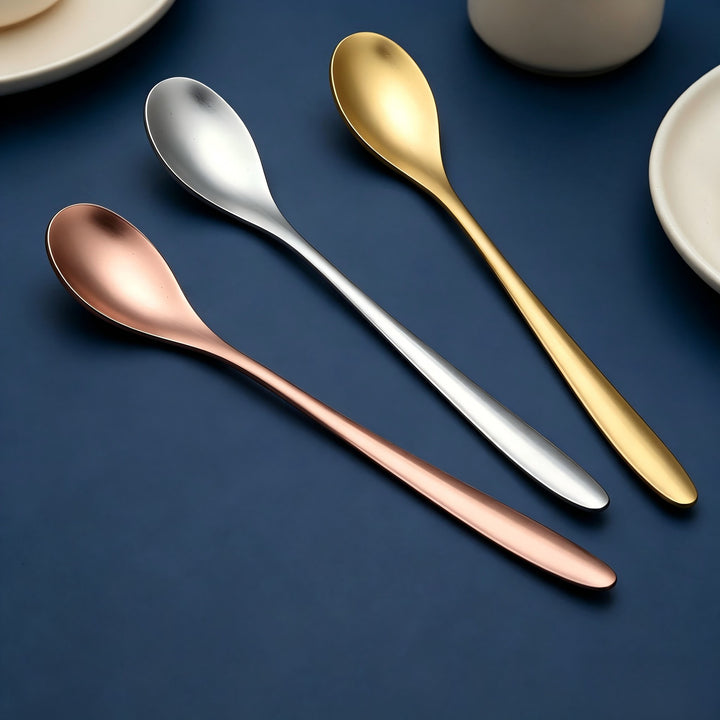 Elegant Dessert Spoon Made of High-Quality Stainless Steel Bowlift