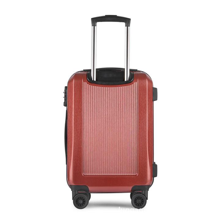 Unisex Expandable Hard Shell Rolling Suitcase Bowlift