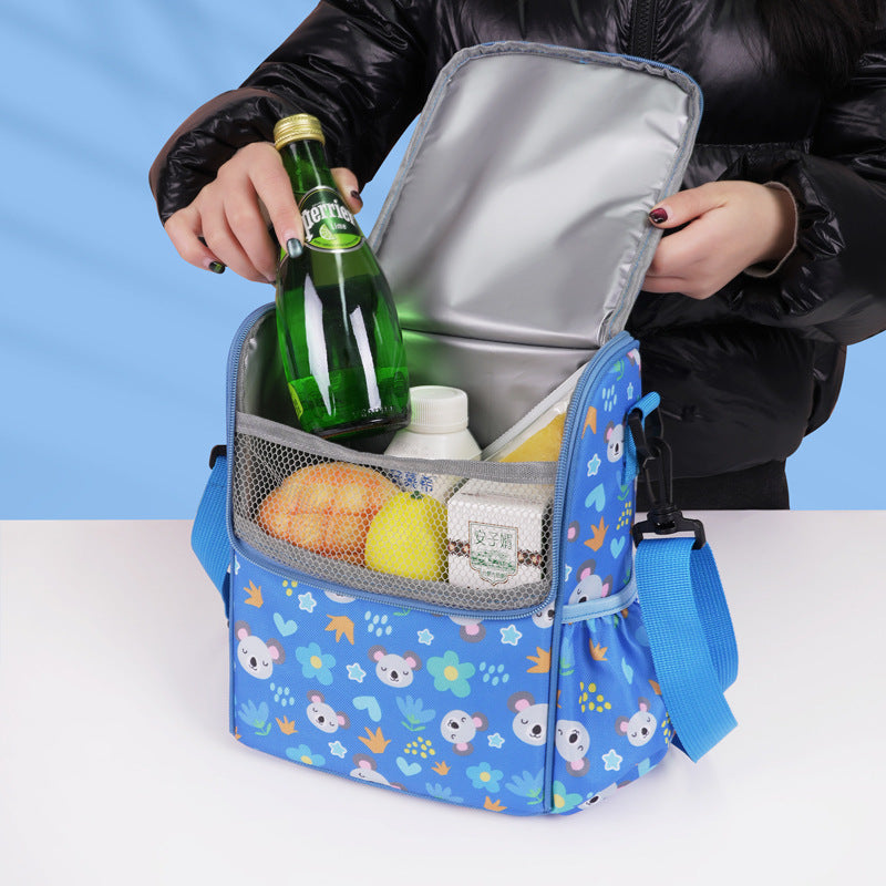 Insulated Panda-Themed Lunch Backpack