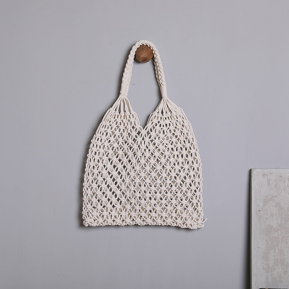 Handcrafted net shopping bag Bowlift