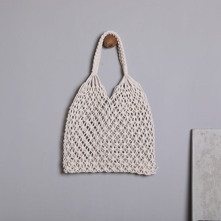 Handcrafted net shopping bag Bowlift