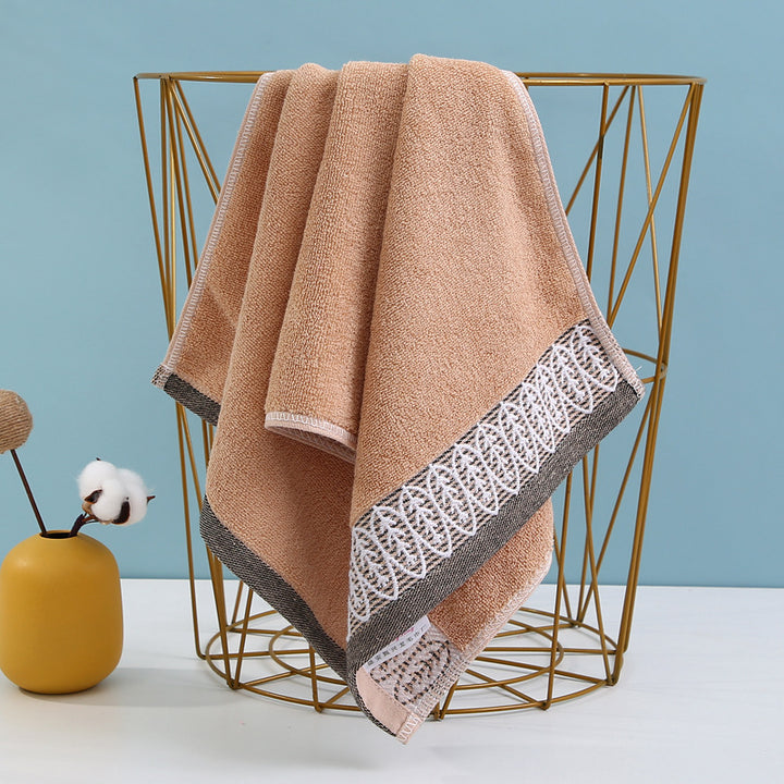 Care Towel With Stylish Stripe Pattern Bowlift