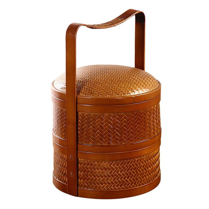Women Vintage Storage Basket Bowlift