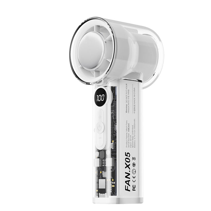 Compact Handheld Cooling Fan Bowlift