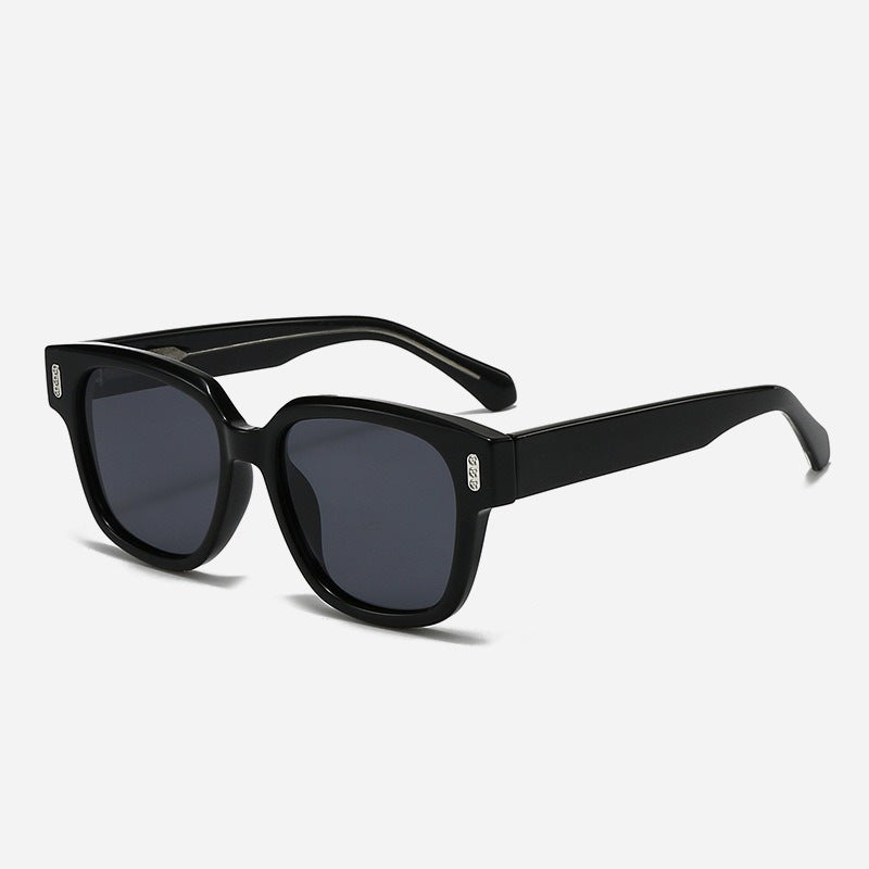 Women's Designer Sunglasses with Square Frame and Brown Lenses Bowlift