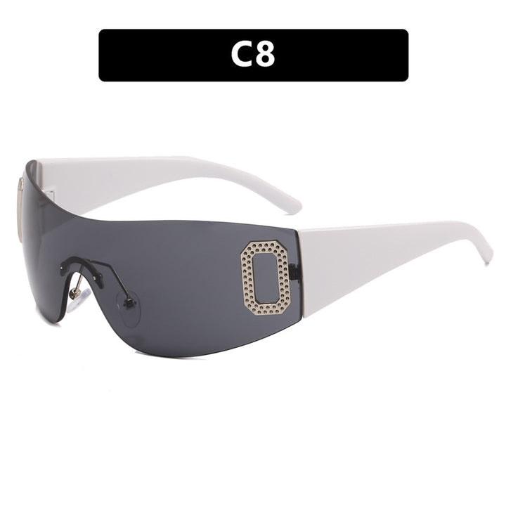 Ladies sporty fashionable sunglasses with elegant design and UV protection Bowlift