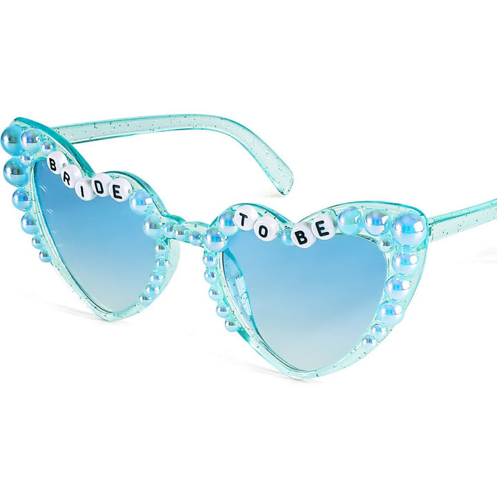 Women Heart-Shaped Sunglasses Bowlift