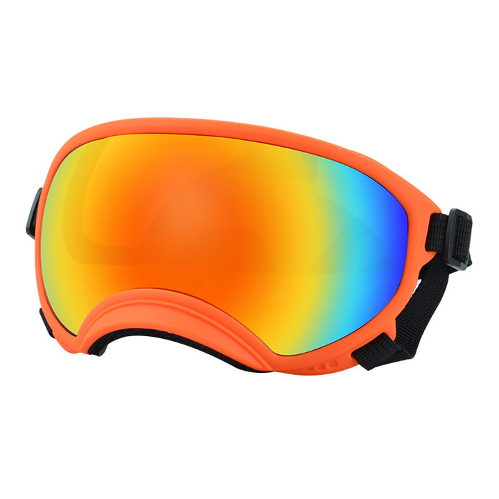 High-performance polarized snow and ski goggles with anti-fog airflow system Bowlift