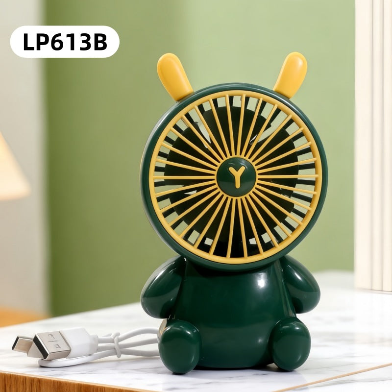 Women's portable mini fan with animal design Bowlift