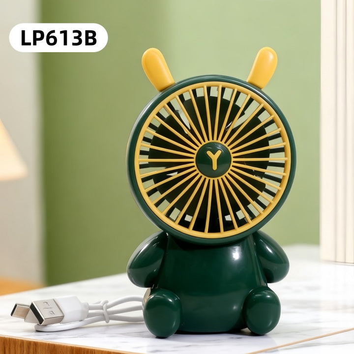 Women's portable mini fan with animal design Bowlift