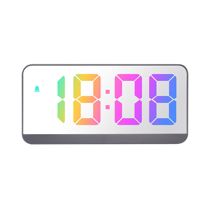 Digital LED Alarm Clock in Minimalist Design Bowlift