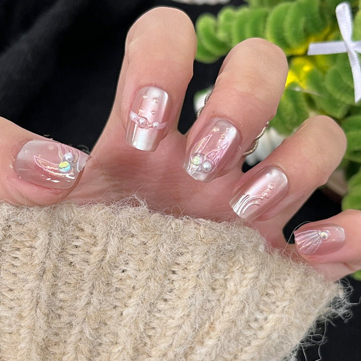 Premium Glossy Nail Art Set Bowlift