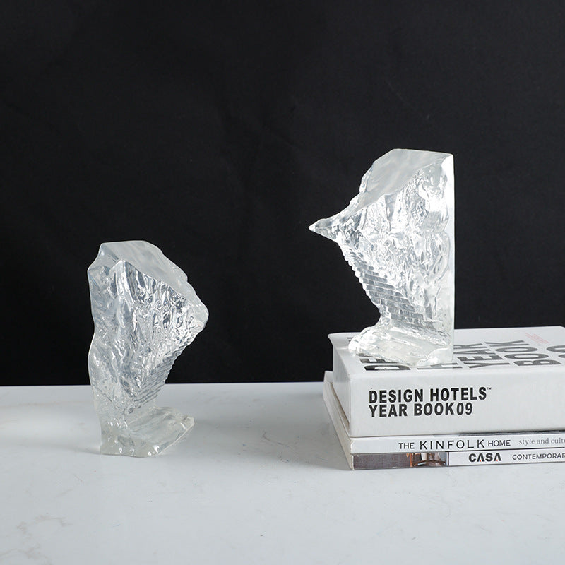 Decorative Crystal Mountain Sculpture